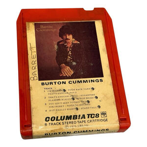 Burton Cummings 8 Track Tape Cartridge PRA 34261 1976